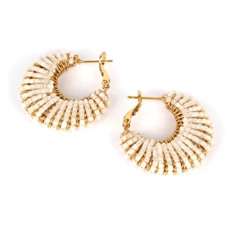 Izzia pm gold earrings -...