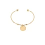 Breloque gold bangle bracelet - Pomme Cannelle