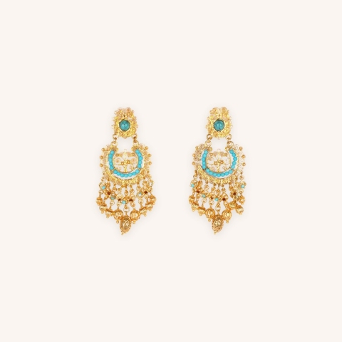 Boucles d'oreilles Chana dorées - Gas bijoux