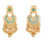 Golden Chana earrings - Gas bijoux