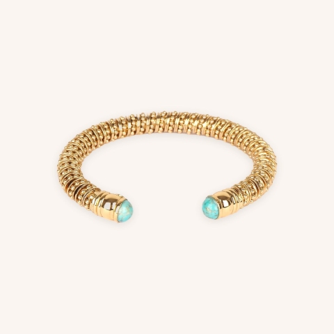 copy of Totem Stone Bracelet large gold model - Gas bijoux
