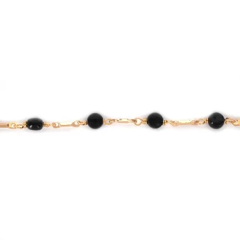 Gold-plated RBR0899 bracelet - Pomme Cannelle