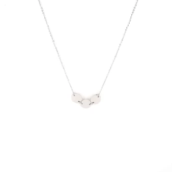 Pastilles silver necklace - Zag Bijoux