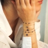 Gold-plated RBR0899 bracelet - Pomme Cannelle