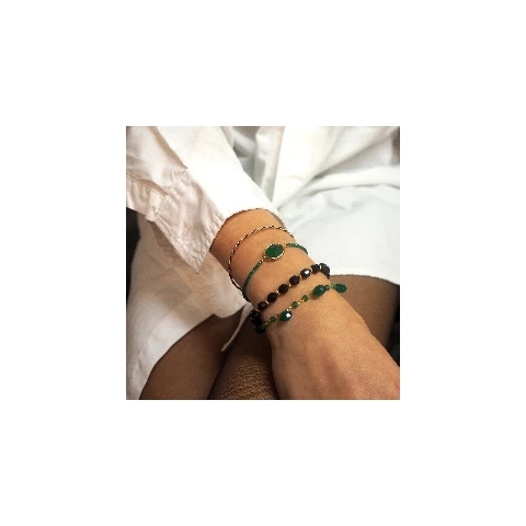 Gold-plated RBR0897 bracelet - Pomme Cannelle