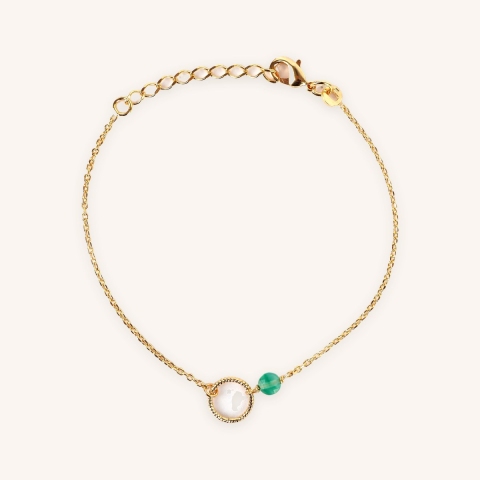 Bracelet RBR0896 plaqué or - Pomme Cannelle