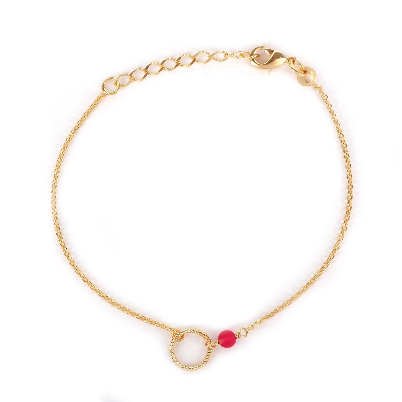 Gold-plated RBR0896 bracelet - Pomme Cannelle