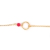 Bracelet RBR0896 plaqué or - Pomme Cannelle