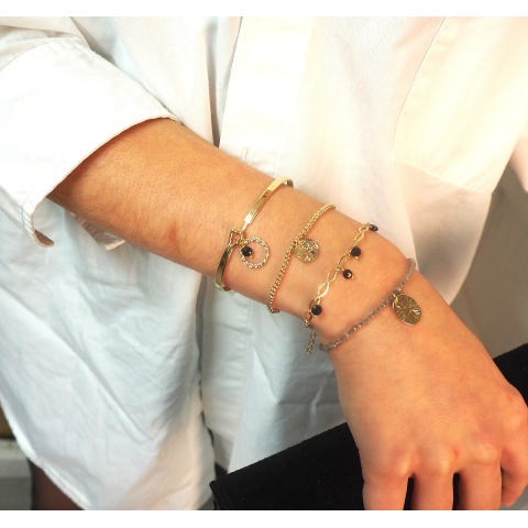 Bracelet RBR0891 plaqué or - Pomme Cannelle