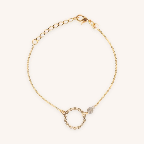 Bracelet RBR0888 plaqué or - Pomme Cannelle