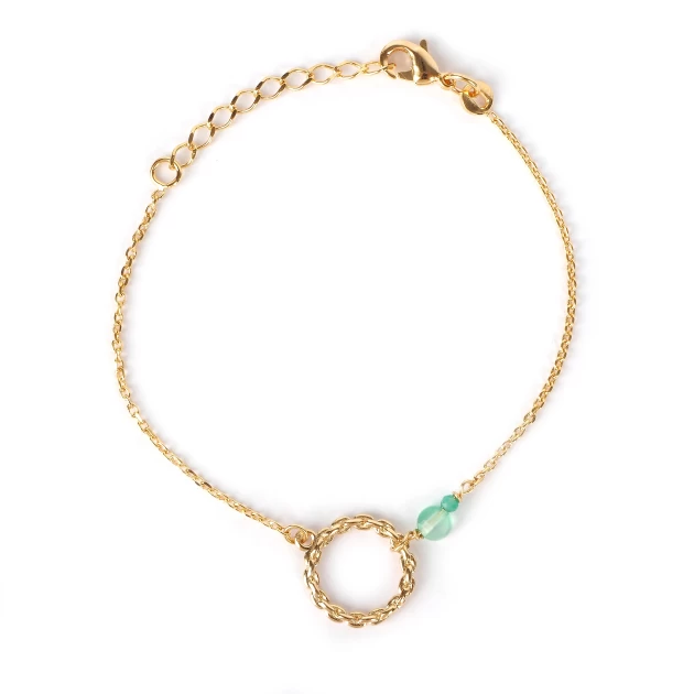 Gold-plated RBR0888 bracelet - Pomme Cannelle