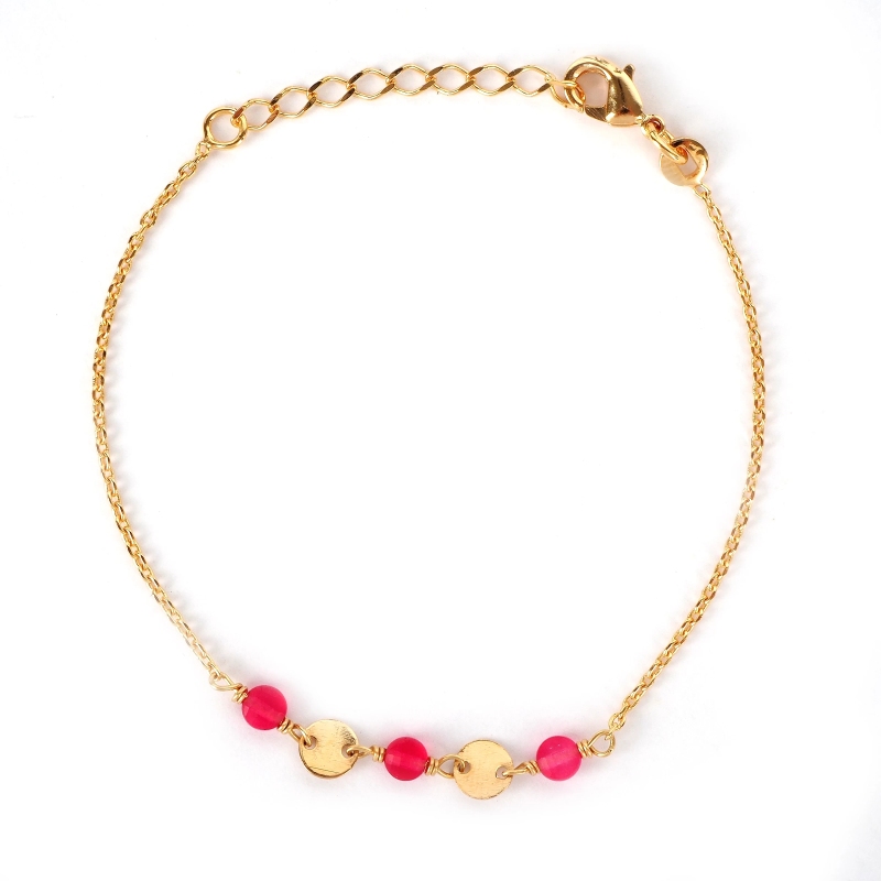 Bracelet RBR0887 plaqué or - Pomme Cannelle