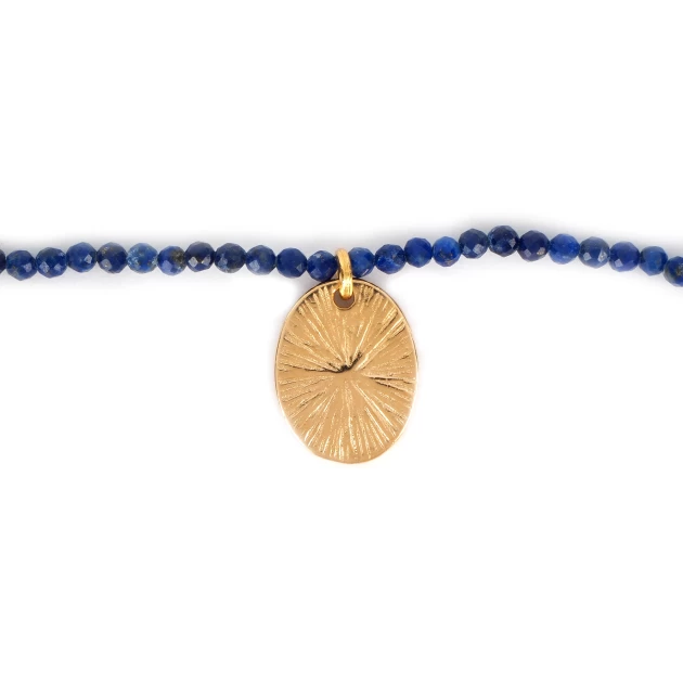 Gold-plated elastic bracelet RBR0895 - Pomme Cannelle