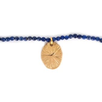 Gold-plated elastic bracelet RBR0895 - Pomme Cannelle
