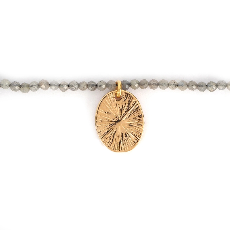 Bracelet élastique RBR0895 plaqué or - Pomme Cannelle