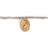 Gold-plated elastic bracelet RBR0895 - Pomme Cannelle