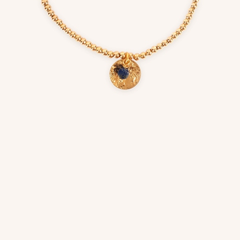 Gold-plated elastic bracelet RBR0883 - Pomme Cannelle