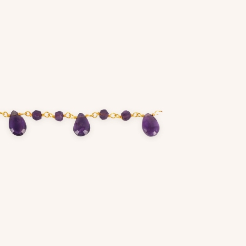 Bracelet 91147/8 plaqué or - Pomme Cannelle