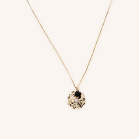 Gold-plated necklace RCL0879 - Pomme Cannelle