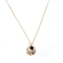 Gold-plated necklace RCL0879 - Pomme Cannelle