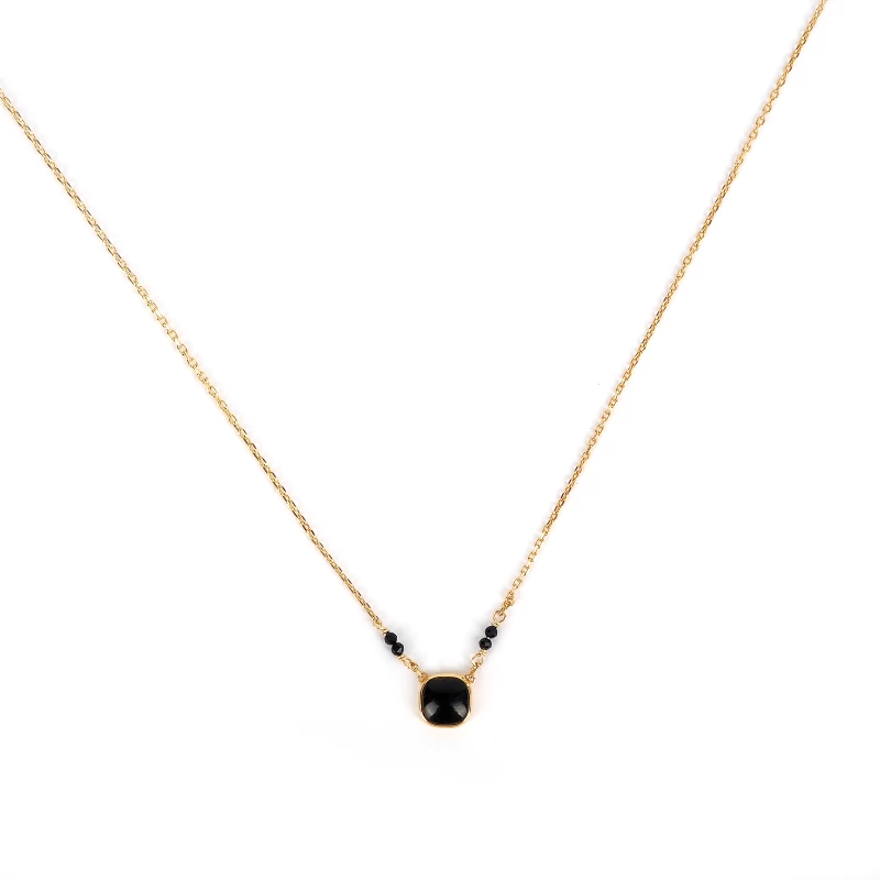 RCL0881 gold-plated necklace - Pomme Cannelle