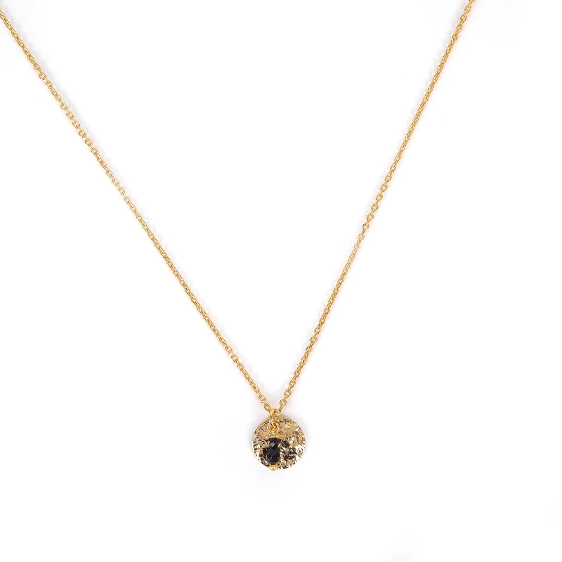 Gold plated necklace RCL0882 - Pomme Cannelle