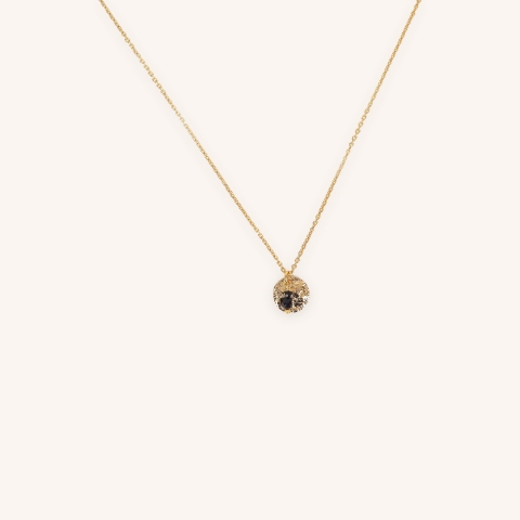 Gold plated necklace RCL0882 - Pomme Cannelle