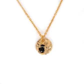 Gold plated necklace RCL0882 - Pomme Cannelle