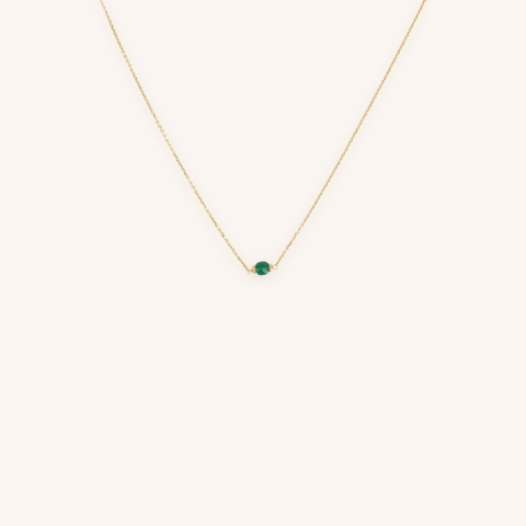 RCL0886 gold-plated necklace - Pomme Cannelle