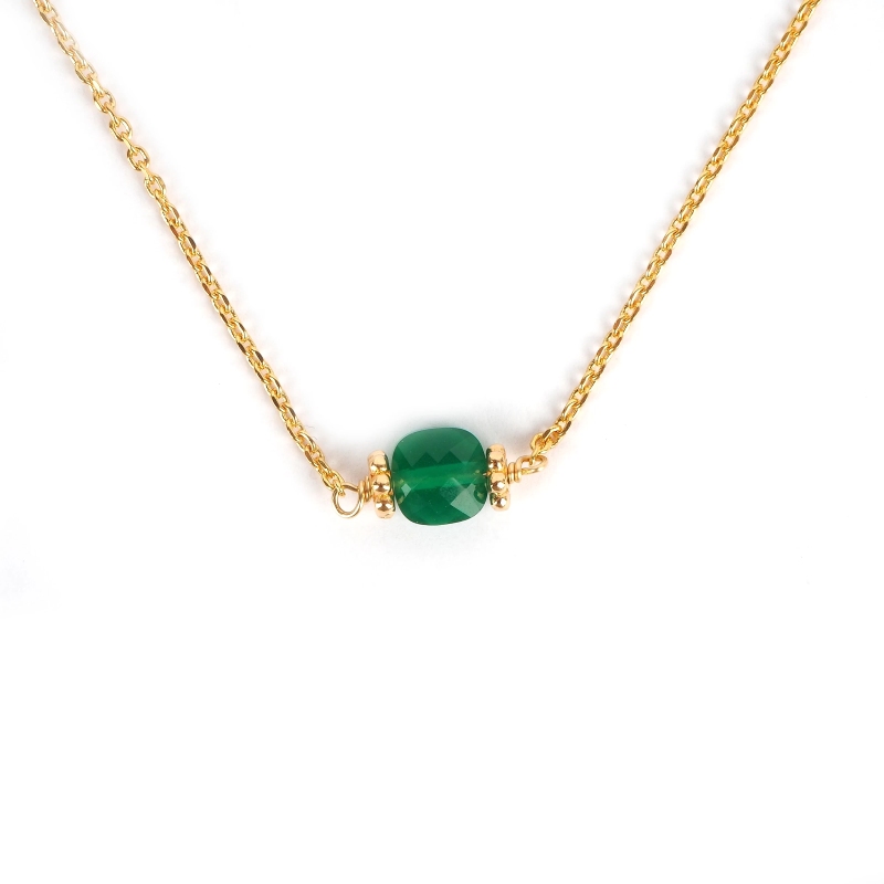 Collier RCL0886 en plaqué or - Pomme Cannelle