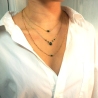 RCL0886 gold-plated necklace - Pomme Cannelle