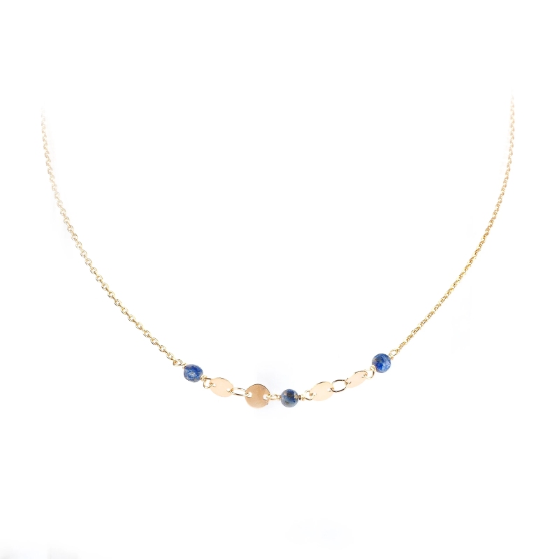Collier RCL0887 en plaqué or - Pomme Cannelle