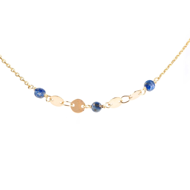 RCL0887 gold-plated necklace - Pomme Cannelle
