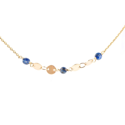 RCL0887 gold-plated necklace - Pomme Cannelle