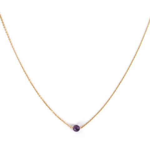 Collier RCL0889 en plaqué or - Pomme Cannelle