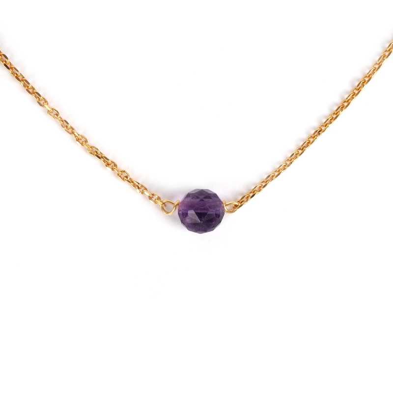 Collier RCL0889 en plaqué or - Pomme Cannelle