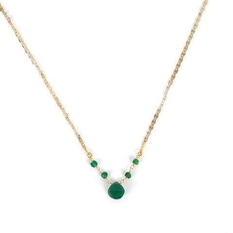 Collier RCL0898 en plaqué or - Pomme Cannelle