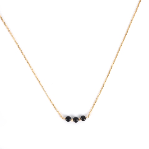 Collier RCL026529 en plaqué or - Pomme Cannelle