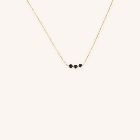 Necklace RCL026529 in gold plated - Pomme Cannelle