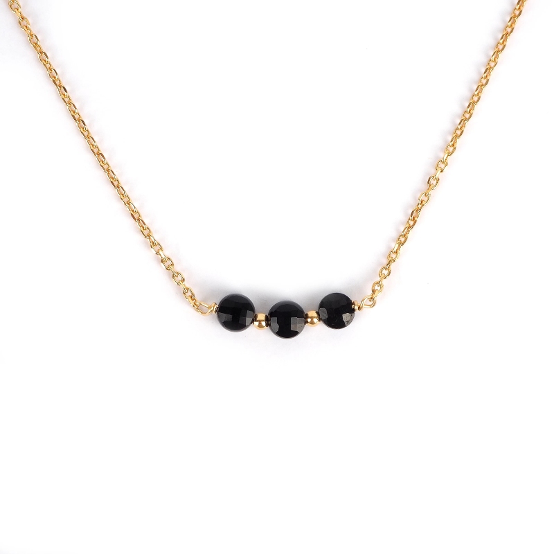 Necklace RCL026529 in gold plated - Pomme Cannelle