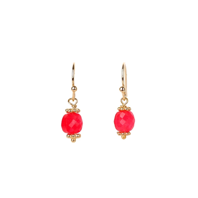 Laelia gold plate earrings - Pomme Cannelle