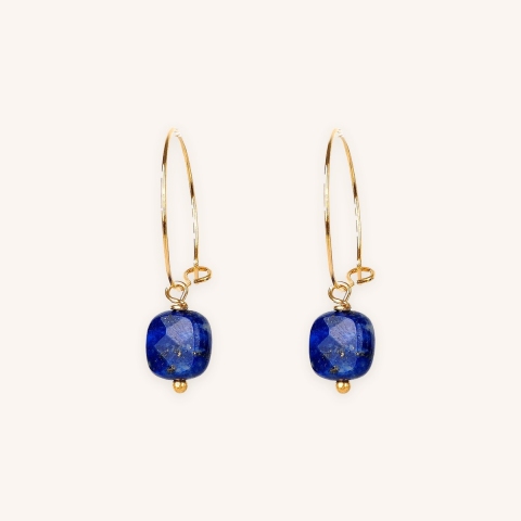 Anas gold plate earrings - Pomme Cannelle