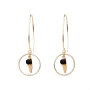 Leonora gold plate earrings - Pomme Cannelle
