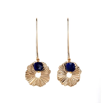 Angie gold plate earrings - Pomme Cannelle