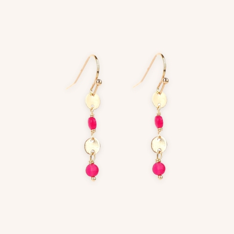 Aludra gold plate earrings - Pomme Cannelle