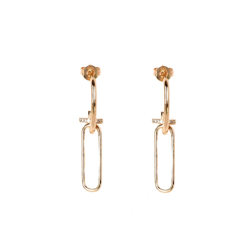 Boucles d'oreilles Nyssa - Pomme Cannelle