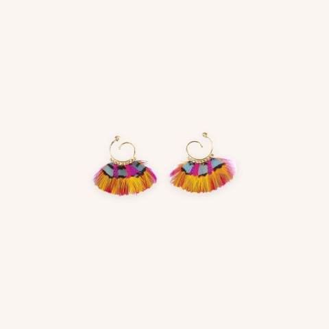 copy of Buzios mini gold hoop earrings - Gas bijoux