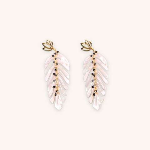 Boucles d'oreilles Cavallo dorées - Gas bijoux