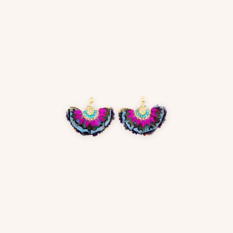Yuca Gaia gold earrings - Gas Bijoux