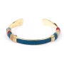 Golden blue Massai bracelet - Gas bijoux